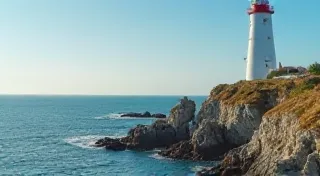 Maine Postcards: Lighthouses, Lobster, and Coastal Scenery